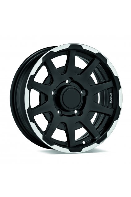 SPARCO  DAKAR 16x5,5 ET5 5x139,7 matt black lip polish