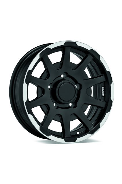 SPARCO  DAKAR 16x5,5 ET0 5x139,7 matt black lip polish