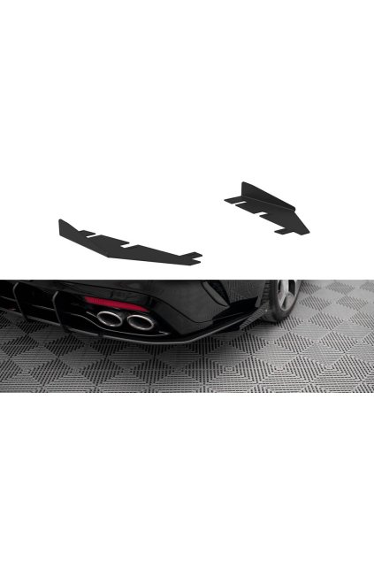 Maxton Design křidélka bočních difuzorů zad. nárazníku pro Kia Stinger GT-Line, plast ABS bez povrchové úpravy