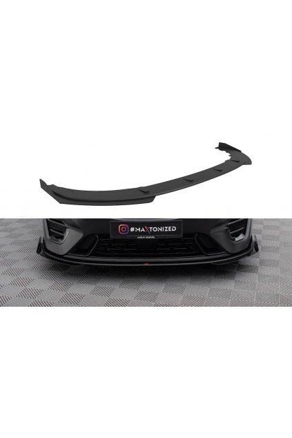 Maxton Design "Street Pro" spoiler pod přední nárazník s křidélky pro Kia Proceed Mk1 Facelift GT, plast ABS bez povrchové úpravy, s červenou linkou