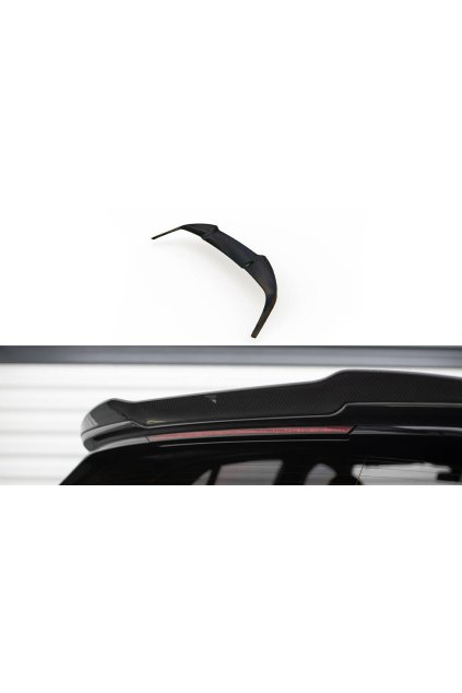 Maxton Design prodloužení víka kufru pro BMW řada 1 F40, materiál pravý karbon, M135i