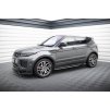 Maxton Design difuzory pod boční prahy pro Land rover Range Rover Evoque Mk1 Facelift, černý lesklý plast ABS, HSE Dynamic