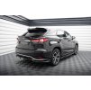 Maxton Design horní prodloužení spoileru 3d pro Lexus RX Mk4 Facelift, černý lesklý plast ABS