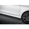 Maxton Design difuzory pod boční prahy pro Mercedes třída V W447F, černý lesklý plast ABS, AMG-line Extra Long