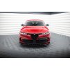 Maxton Design spoiler pod přední nárazník ver.2 pro Alfa Romeo Tonale Mk1, černý lesklý plast ABS