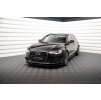 Maxton Design spoiler pod přední nárazník ver.3 pro Audi A6 C7, černý lesklý plast ABS