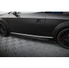 Maxton Design difuzory pod boční prahy pro Audi TT S 8S Facelift, černý lesklý plast ABS