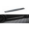 Maxton Design difuzory pod boční prahy pro Audi TT S 8S Facelift, černý lesklý plast ABS