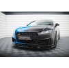 Maxton Design spoiler pod přední nárazník pro Audi TT S 8S Facelift, černý lesklý plast ABS