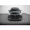 Maxton Design spoiler pod přední nárazník ver.3 pro Ford Fiesta ST Mk8 Facelift, černý lesklý plast ABS