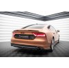 Maxton Design středový spoiler pod zadní nárazník pro Audi A7 C7, černý lesklý plast ABS