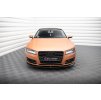 Maxton Design spoiler pod přední nárazník pro Audi A7 C7, černý lesklý plast ABS