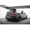 Maxton Design boční difuzory pod zadní nárazník ver.1 pro Seat Leon Mk3 Facelift, černý lesklý plast ABS