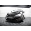 Maxton Design spoiler pod přední nárazník pro Seat Leon Mk3 Facelift, černý lesklý plast ABS