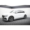 Maxton Design difuzory pod boční prahy ver.2 pro Audi Q8 Mk 1, Mk 1 FL, černý lesklý plast ABS, S-Line