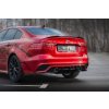 Maxton Design vložka zadního nárazníku pro Jaguar XE Mk1 Facelift X760 R-Dynamic, černý lesklý plast ABS