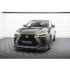 Maxton Design spoiler pod přední nárazník pro Lexus NX Mk2 F-Sport, černý lesklý plast ABS