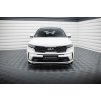 Maxton Design spoiler pod přední nárazník pro Kia Sorento Mk4, černý lesklý plast ABS