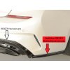 Rieger spoiler pod zadní nárazník na pravé straně pro BMW řada 3 G21 touring r.v. 03/19-06/22, plast ABS lakovaný do černé lesklé barvy