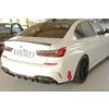 Rieger spoiler pod zadní nárazník na pravé straně pro BMW řada 3 G21 touring r.v. 03/19-06/22, plast ABS lakovaný do černé lesklé barvy