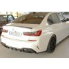 Rieger spoiler pod zadní nárazník na pravé straně pro BMW řada 3 G21 touring r.v. 03/19-06/22, plast ABS lakovaný do černé lesklé barvy
