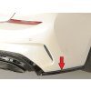 Rieger spoiler pod zadní nárazník na pravé straně pro BMW řada 3 G21 touring r.v. 03/19-06/22, plast ABS lakovaný do černé lesklé barvy
