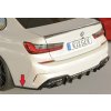 Rieger spoiler pod zadní nárazník na levé straně pro BMW řada 3 G21 touring r.v. 03/19-06/22, plast ABS lakovaný do černé lesklé barvy