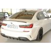 Rieger spoiler pod zadní nárazník na pravé straně pro BMW řada 3 G21 touring r.v. 03/19-06/22, plast ABS bez povrchové úpravy