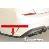 Rieger spoiler pod zadní nárazník na levé straně pro BMW řada 3 G21 touring r.v. 03/19-06/22, plast ABS bez povrchové úpravy