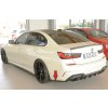 Rieger spoiler pod zadní nárazník na levé straně pro BMW řada 3 G21 touring r.v. 03/19-06/22, plast ABS bez povrchové úpravy