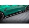 Maxton Design sada splitterů pro BMW M3 G80, materiál pravý karbon