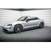Maxton Design difuzory pod boční prahy pro Porsche Taycan Mk1, černý lesklý plast ABS