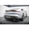 Maxton Design prodloužení spoileru 3d pro Porsche Taycan Mk1, černý lesklý plast ABS