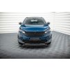 Maxton Design spoiler pod přední nárazník pro Peugeot 3008 Mk2 Facelift GT-Line, černý lesklý plast ABS