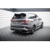 Maxton Design prodloužení spoileru 3d pro BMW X5 M F95 Facelift, černý lesklý plast ABS