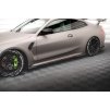 Maxton Design Carbon Division difuzory pod boční prahy pro BMW M4 G82, materiál pravý karbon