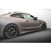Maxton Design Carbon Division difuzory pod boční prahy pro BMW M4 G82, materiál pravý karbon