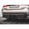 Maxton Design Carbon Division difuzor zadního nárazníku pro BMW M4 G82, materiál pravý karbon