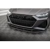 Maxton Design Carbon Division spoiler pod přední nárazník pro Audi RS6 C8, materiál pravý karbon