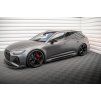 Maxton Design spoiler pod přední nárazník pro Audi RS6 C8, materiál pravý karbon