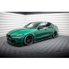 Maxton Design difuzory pod boční prahy pro BMW M3 G80, materiál pravý karbon