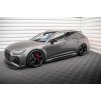 Maxton Design Carbon Division spoiler pod přední nárazník pro Audi RS7 C8, materiál pravý karbon