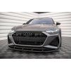 Maxton Design spoiler pod přední nárazník pro Audi RS7 C8, materiál pravý karbon