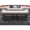 Maxton Design difuzor zadního nárazníku pro BMW M3 G80, materiál pravý karbon
