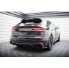 Maxton Design horní prodloužení víka kufru pro Audi RSQ8 Mk1, materiál pravý karbon