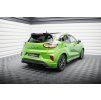 Maxton Design 3D prodloužení spoileru pro Ford Puma ST, černý lesklý plast ABS