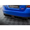 Maxton Design středový spoiler pod zadní nárazník ver.2 pro Subaru Wrx STI Mk1, černý lesklý plast ABS