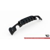 Maxton Design vložka zadního nárazníku pro BMW řada 4 F32, F33, F36, černý lesklý plast ABS, M-Pack, s koncovkou na obou stranách