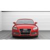 Maxton Design spoiler pod přední nárazník ver.2 pro Audi TT 8J, černý lesklý plast ABS