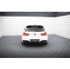 Maxton Design vložka zadního nárazníku ver.3 pro BMW řada 1 F20 Facelift, černý lesklý plast ABS, M140i
